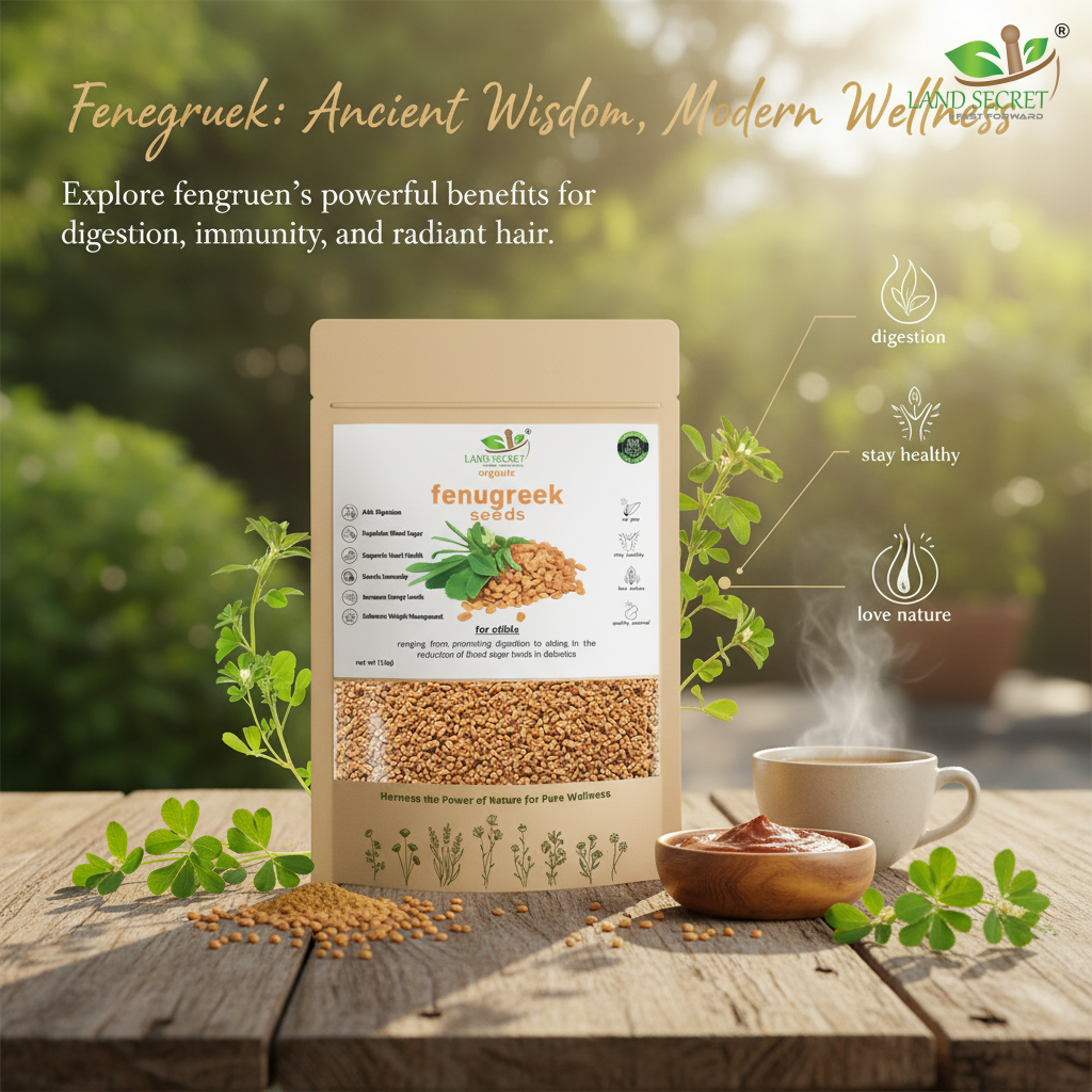 Fenugreek Seeds - Premium Organic Fenugreek for Health & Wellness