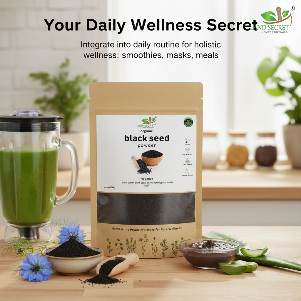 Black Seeds Powder/Kalonji Powder Super antioxidant for Immune Support, Joints, Digestion, Hair & Skin