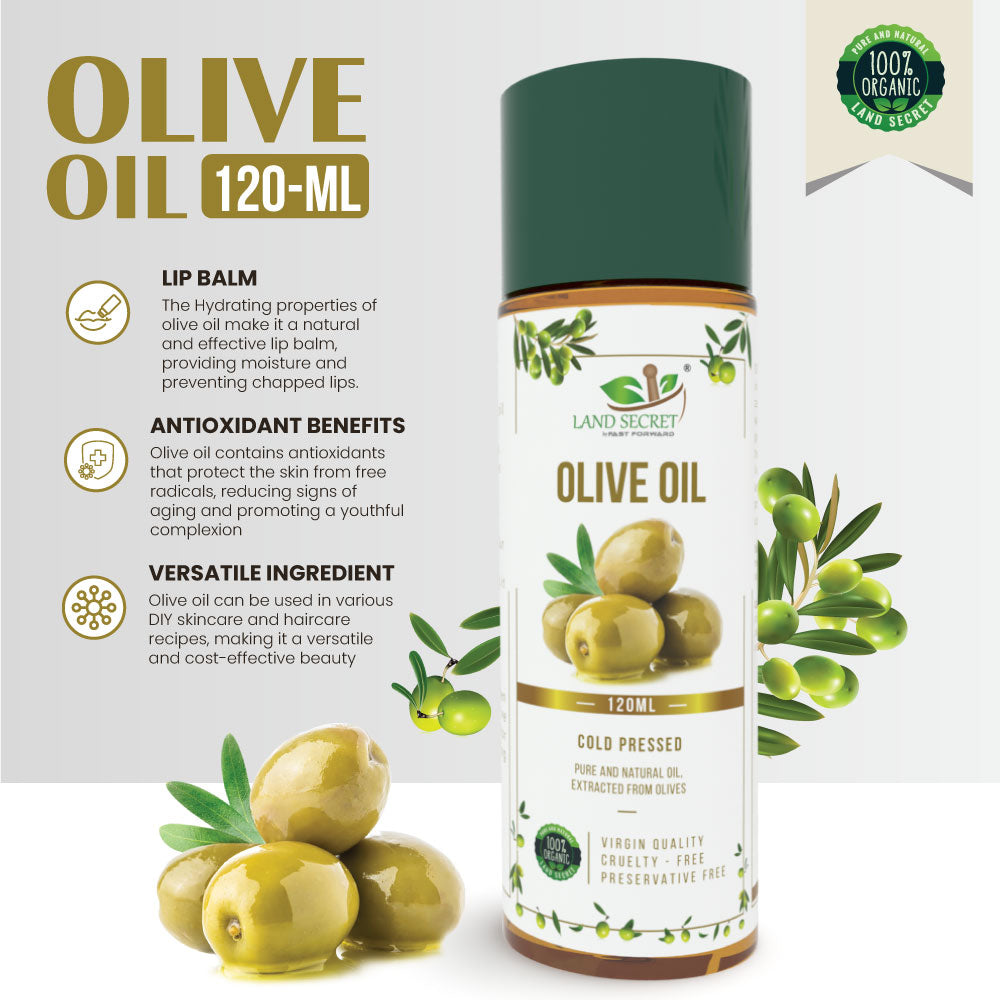 Zaitoon Oil | Olive Oil - Pure 100% Natural and Organic - Cold Pressed Extra Virgin Land Secret