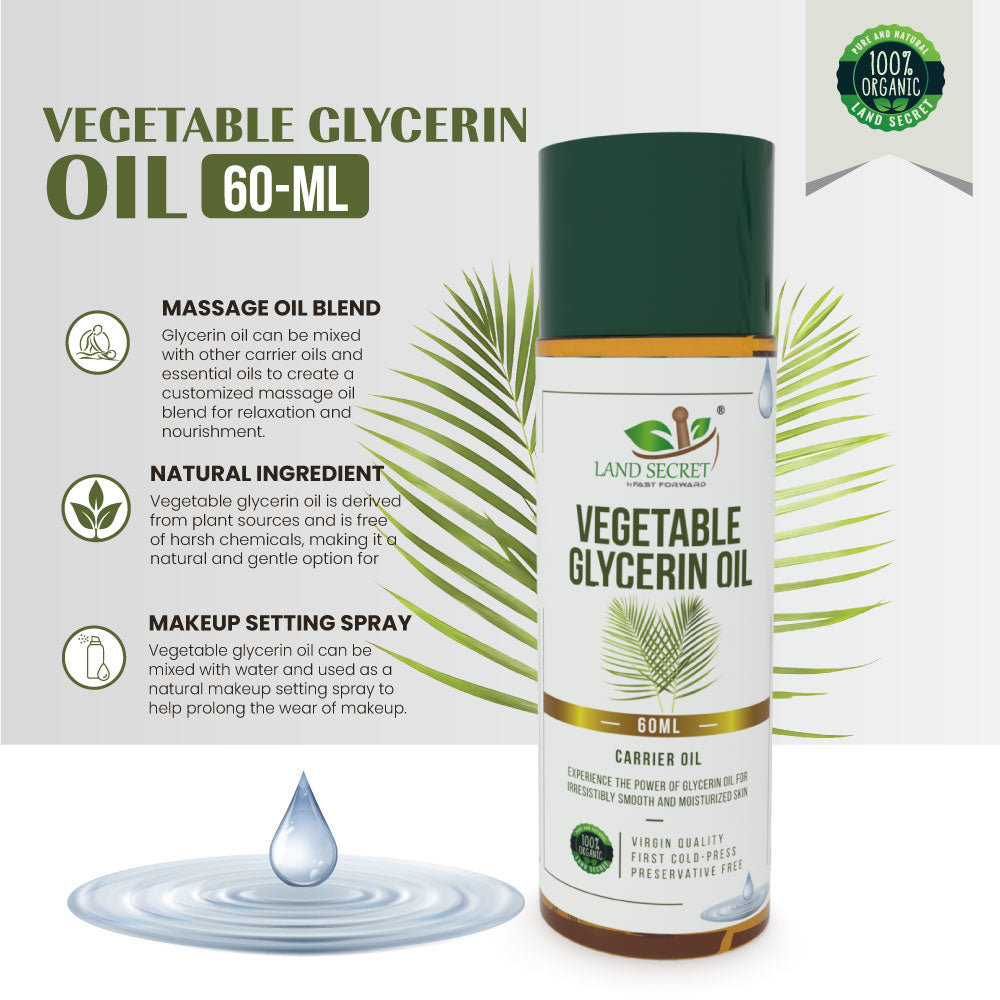 Land Secret Organic Cold Pressed Castor Oil