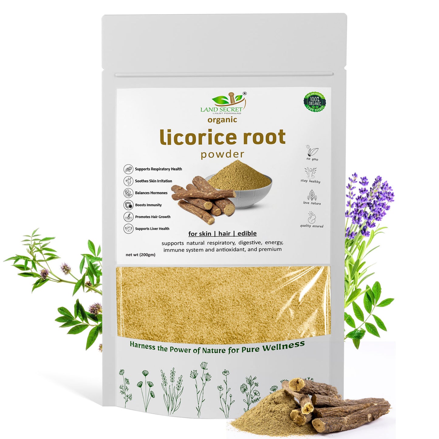 Land-Secret-mulethi-fine-powder-licorice-powder