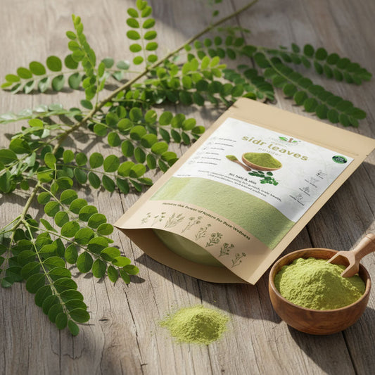 Sidr Leaves Powder: Natural Hair & Skin Cleanser | Anti-Dandruff & Anti-Acne