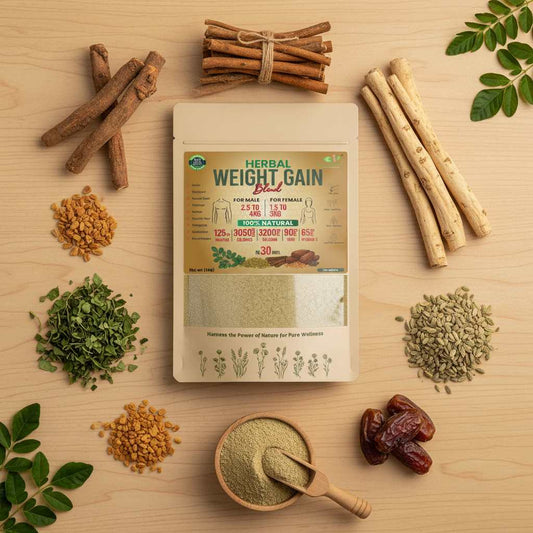 Herbal Weight Gain Blend: Natural Nutrition for Healthy Weight