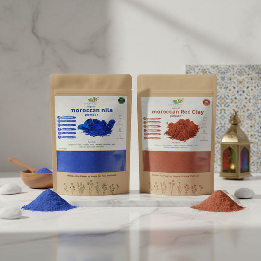 Moroccan Nila & Red Clay: Natural Skin Brightening & Detox