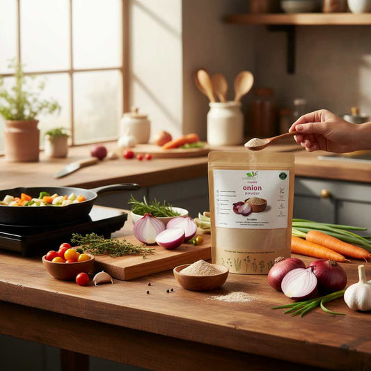 Onion Powder – 100% Pure & Natural | Rich in Vitamin B & C, Perfect for Cooking & Seasoning
