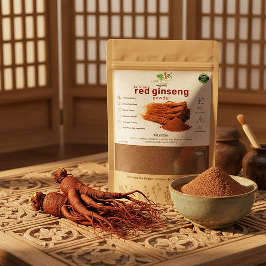 Korean Red Ginseng: Premium Herbal Supplement for Energy & Vitality