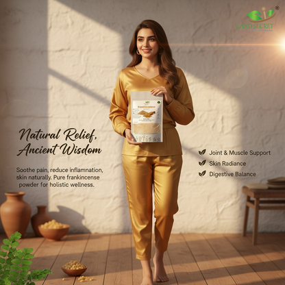 Frankincense Powder – 100% Natural Herbal Resin | Soothing Relief for Joint Pain, Swelling & Inflammation Support