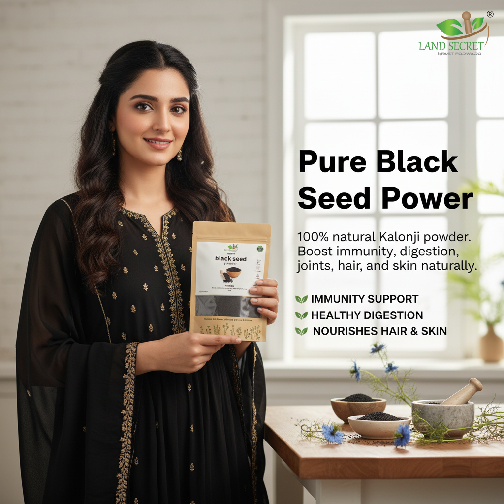 Black Seeds Powder/Kalonji Powder Super antioxidant for Immune Support, Joints, Digestion, Hair & Skin