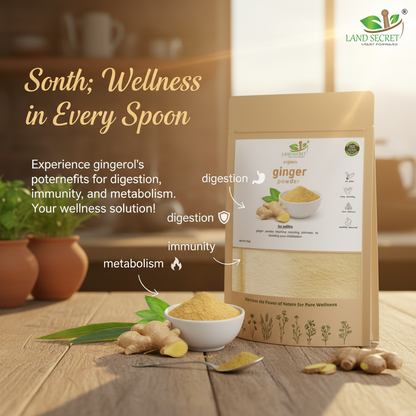 Ginger Powder – 100% Natural & Pure | Perfect for Cooking, Herbal Tea, Detox Drinks, Smoothies & Everyday Wellness