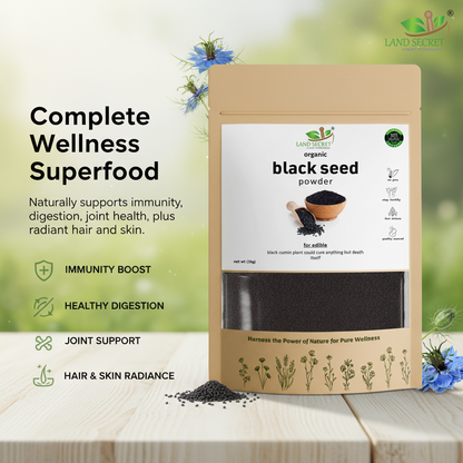 Black Seeds Powder/Kalonji Powder Super antioxidant for Immune Support, Joints, Digestion, Hair & Skin