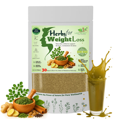30-Day Herbal Powder Blend for Weight Loss