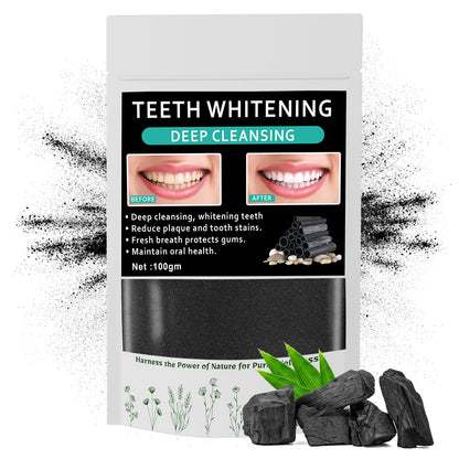 Activated Charcoal Powder - 100% Natural Teeth Whitening, Skin Detox, and Internal Cleanse