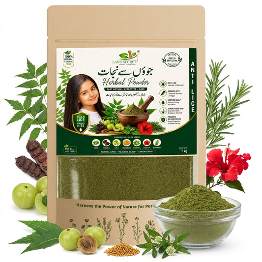 Land Secret Advanced Anti Lice Herbal Powder – Fast Action, Chemical-Free Formula