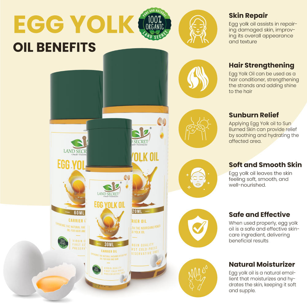 Egg Yolk Oil: Nourish Your Hair and Skin Naturally Land Secret