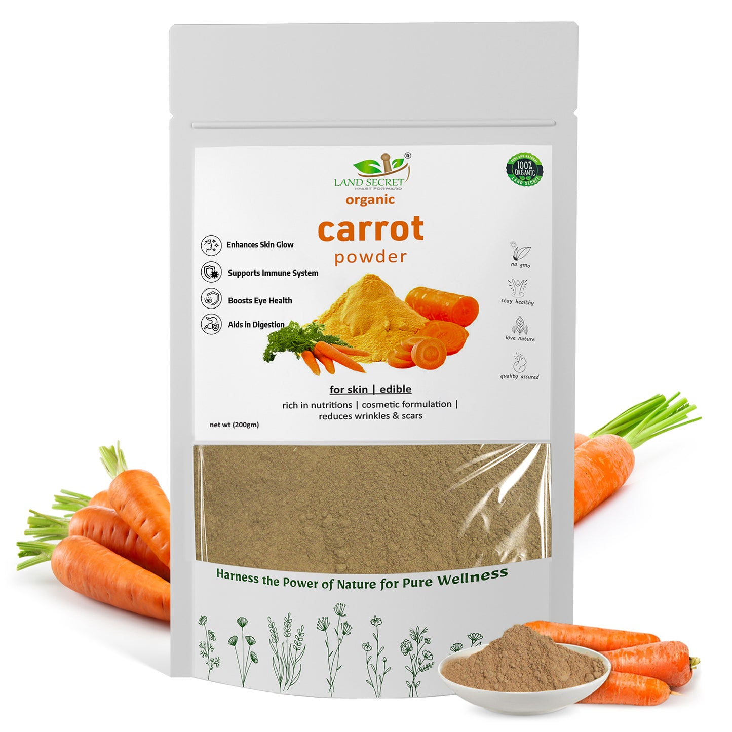 Land-Secret-carrot-powder