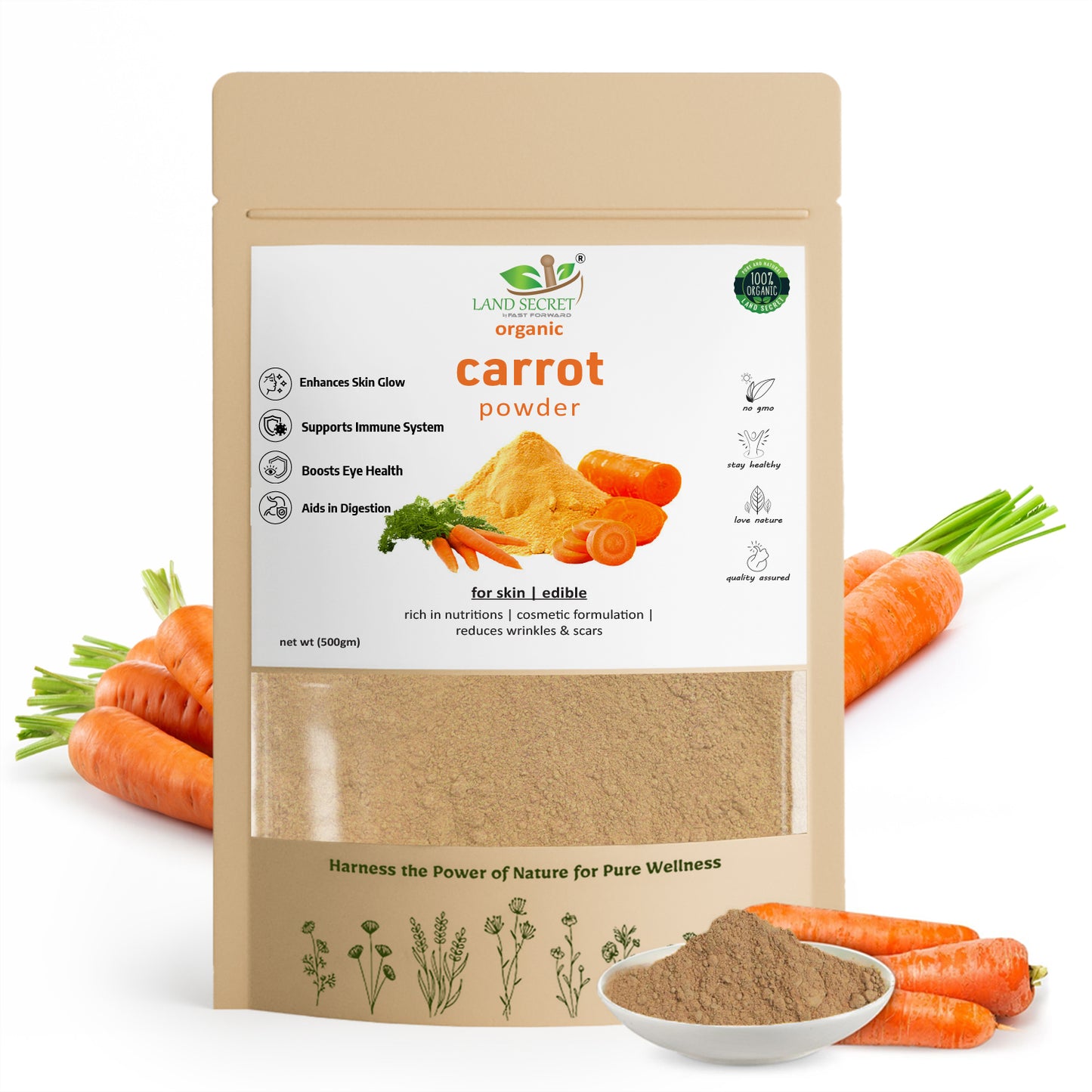 Land-Secret-carrot-powder