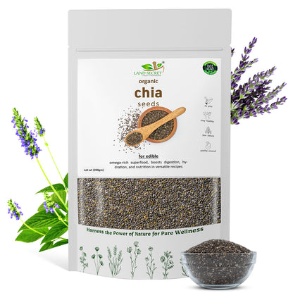 Premium Chia Seeds – Superfood Rich in Omega-3, Fiber & Antioxidants