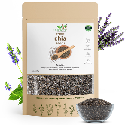 Premium Chia Seeds – Superfood Rich in Omega-3, Fiber & Antioxidants