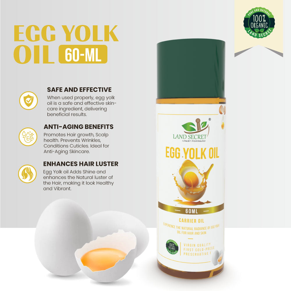 Egg Yolk Oil: Nourish Your Hair and Skin Naturally Land Secret