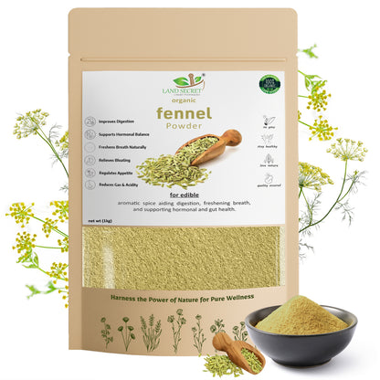 Saunf Powder (Fennel) | Natural Digestive Aid | Cooling Relief | Rich in Fiber & Antioxidants | 100% Pure