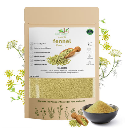 Saunf Powder (Fennel) | Natural Digestive Aid | Cooling Relief | Rich in Fiber & Antioxidants | 100% Pure