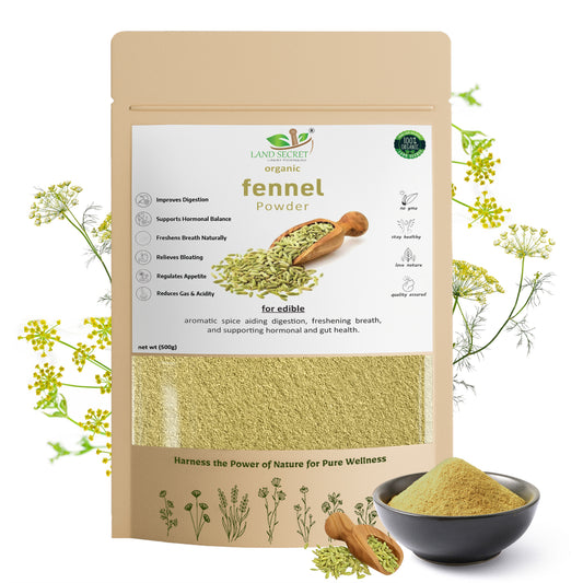 Saunf Powder (Fennel) | Natural Digestive Aid | Cooling Relief | Rich in Fiber & Antioxidants | 100% Pure