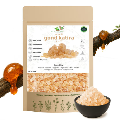 Organics Pure Gond Katira – 100% Pure Edible Tragacanth Gum