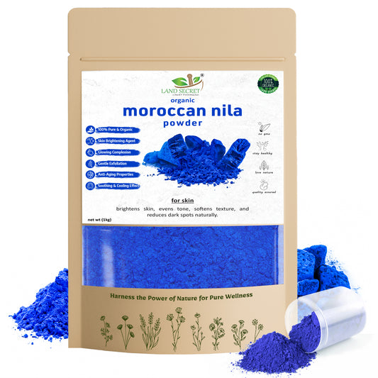 Land Secret Pure Moroccan Beauty Essentials– Natural Skin Brightening & Detoxifying Mask for Face & Body