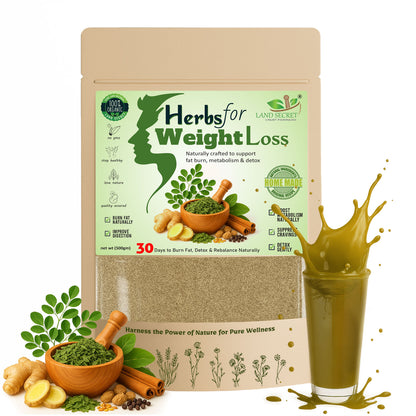 30-Day Herbal Powder Blend for Weight Loss