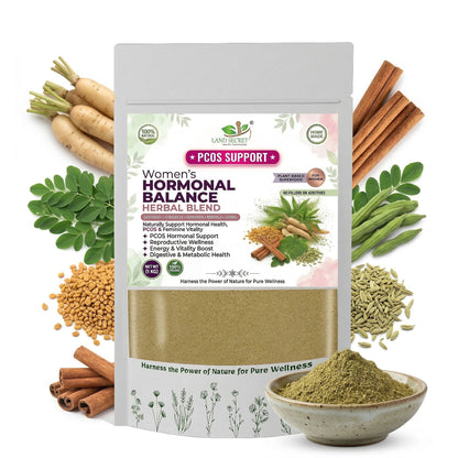 Women's Hormonal Balance Herbal Blend – PCOS Support Powder