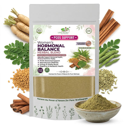 Women's Hormonal Balance Herbal Blend – PCOS Support Powder