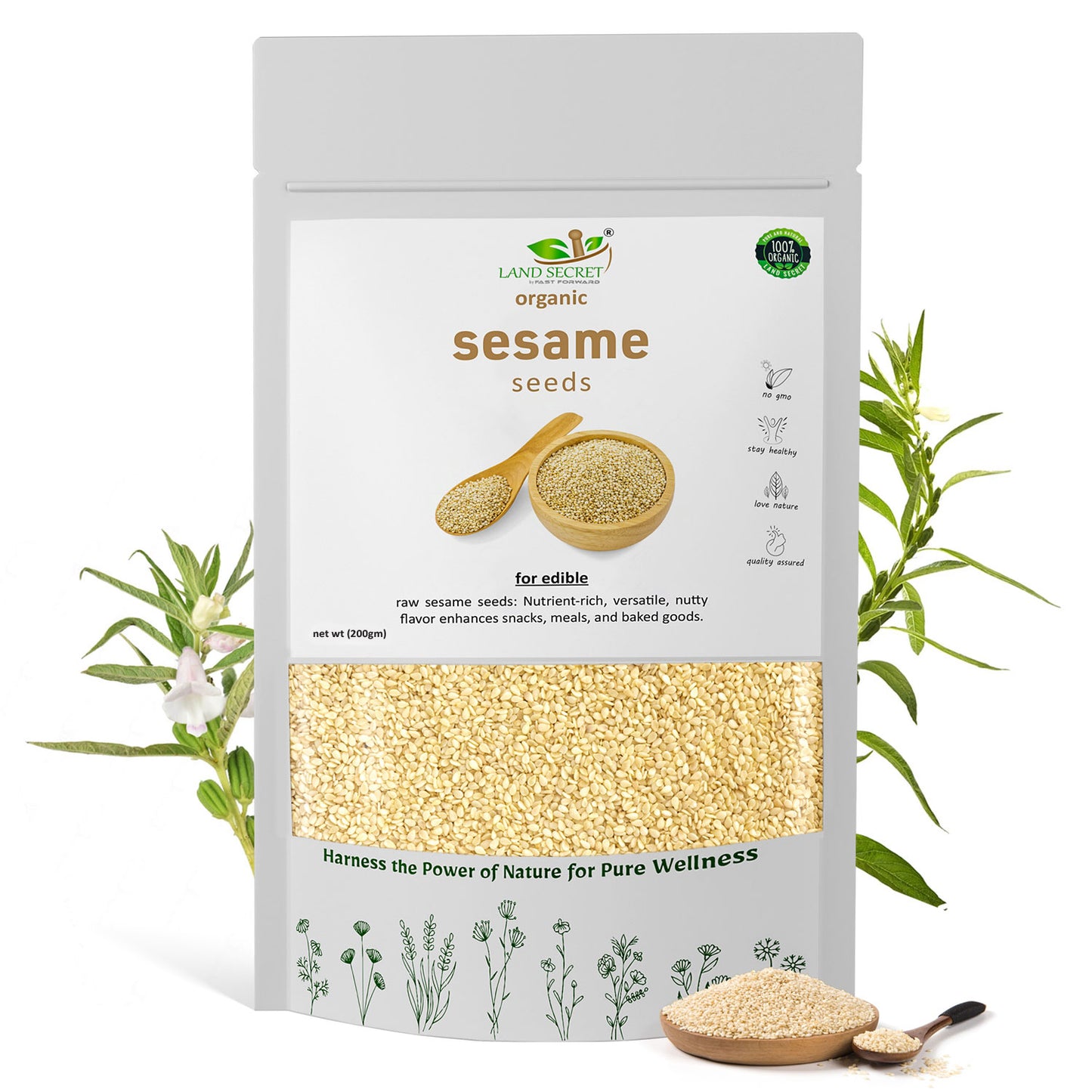 Premium Sesame Seeds – Rich in Calcium, Iron & Healthy Fats for Everyday Nutrition