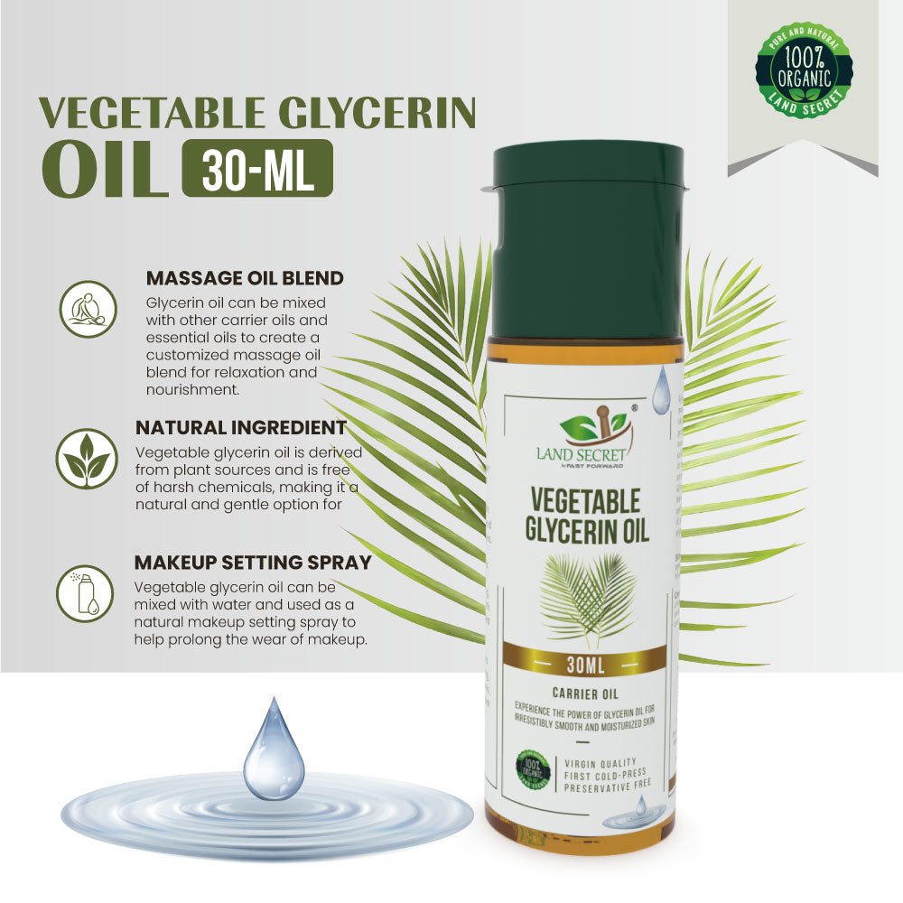 Land Secret Organic Cold Pressed Castor Oil