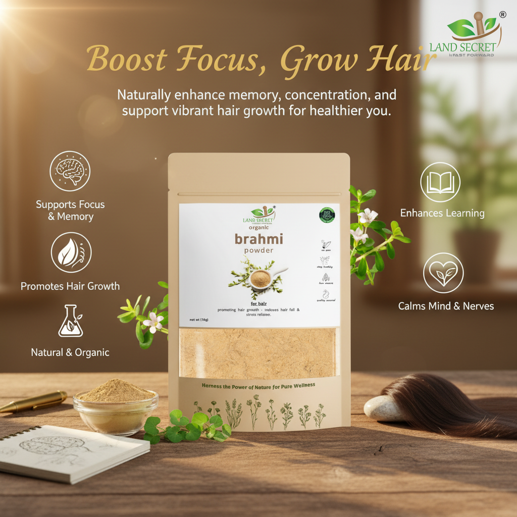 Brahmi Powder Promotes Hair Growth  Enhances Learning Memory Improves Learning Ability