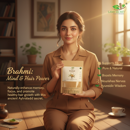 Brahmi Powder Promotes Hair Growth  Enhances Learning Memory Improves Learning Ability
