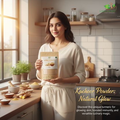 White Turmeric Powder - Kachoor Powder - Health and Skin Advantages, Culinary and Beauty Uses