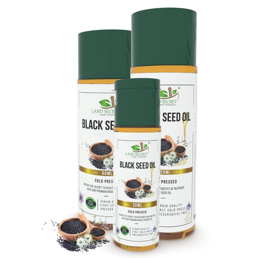 Black Seed Oil (Kalonji Oil) - Cold Pressed Nourish Your Skin and Hair Naturally