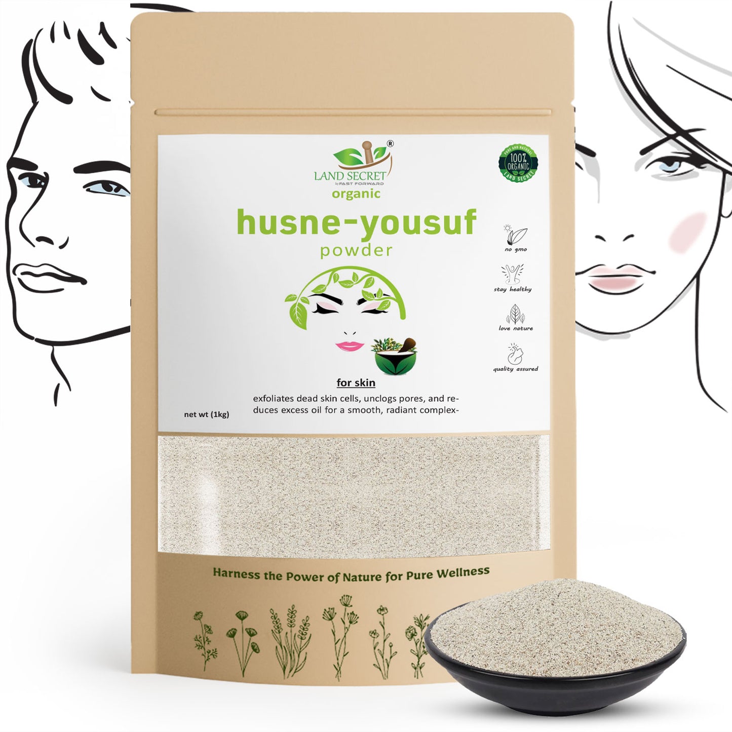 Land-Secret-husn-e-yousuf-powder-skin-care