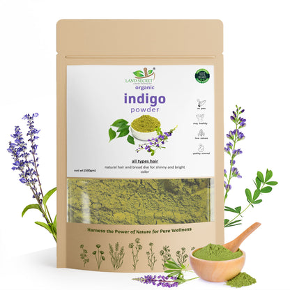 Land-Secret-pure-indigo-powder-natural-hair-dye