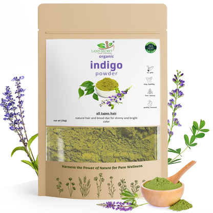 Land-Secret-pure-indigo-powder-natural-hair-dye