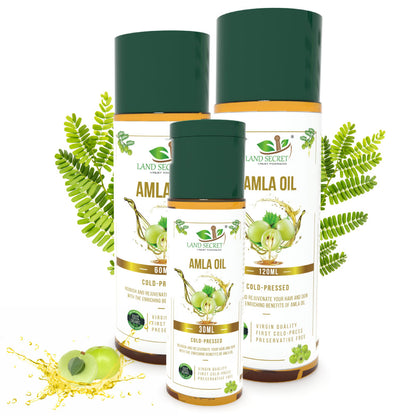 Amla Oil – 100% Pure & Natural Hair Oil for Stronger, Thicker Hair Growth & Scalp Nourishment