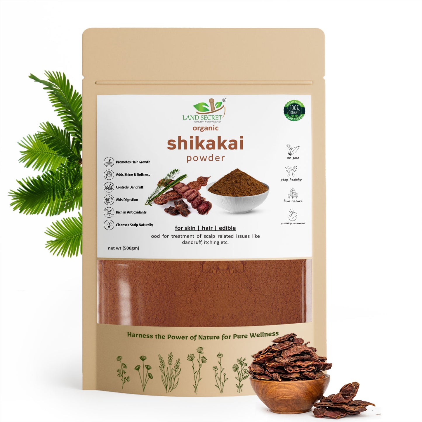 Land-Secret-shikakai-powder-for-hair-growth