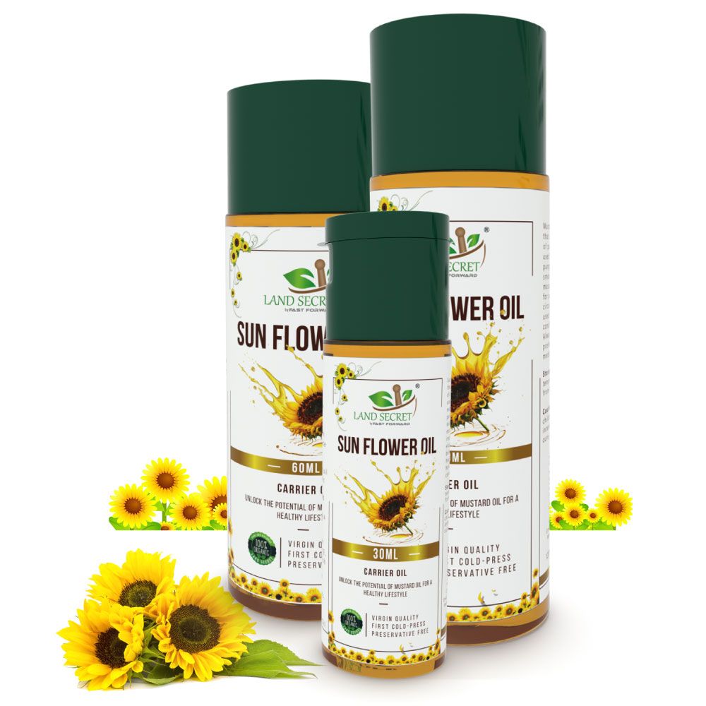 Sunflower Oil - Premium Quality for Natural Skincare & Recipes | 100% Pure & Cold-Pressed